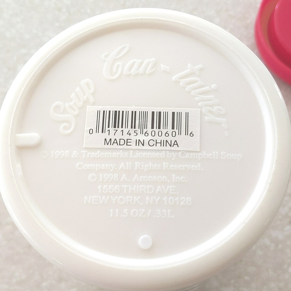 A.ARONSON 2 pack Campbell's soup containers - Picture 3 of 5